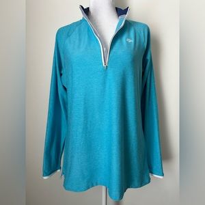 PETER MILLAR Perth Quarter Zip Athletic Performance Golf Top NWT Women’s Large